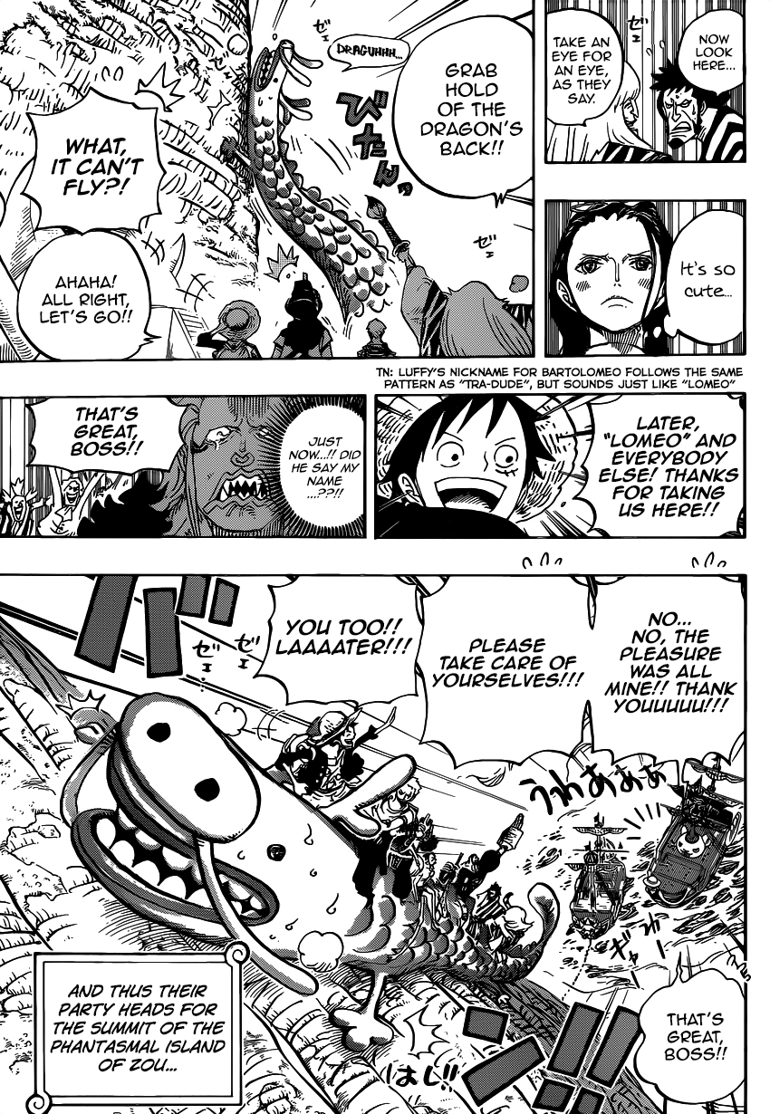 One Piece, Chapter 803 image 06